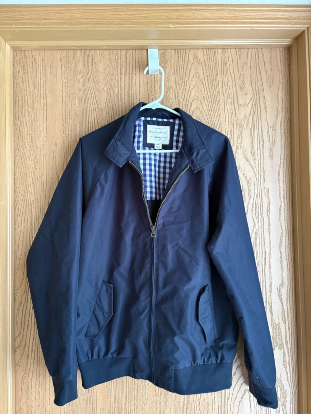Classic Navy Harrington Jacket